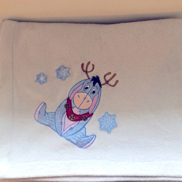 Disney blue Eeyore blanket